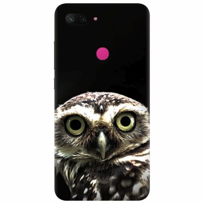 Husa silicon pentru Xiaomi Mi 8 Lite, Owl In The Dark foto