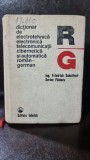 Dictionar de electrotehnica, electronica, telecomunicatii, cibernetica si automatica roman-german - Friedrich Schattner