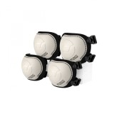 Set de protectie Scoot and Ride, genunchiere si cotiere, marime XXS, Ash