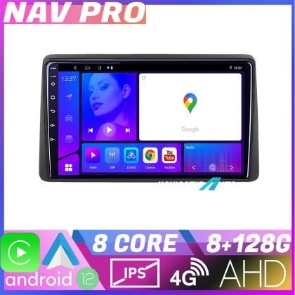 Navigatie Opel Movano Renault Master 2020 EDOTEC-LITE Android Ecran 720P Octa Core 8 128 Carplay v2 CarStore Technology