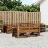 Cumpara ieftin Set de canapele de exterior 7 buc. 7-Locuri natural