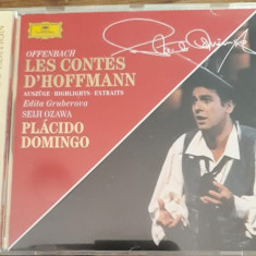CD Offenbach, The Orchestre National De France, Domingo ‎– Les Contes D'Hoffman