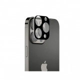 Cumpara ieftin Folie Camera Compatibila cu iPhone 13 Pro / 13 Pro Max - Techsuit Full Camera Glass Negru