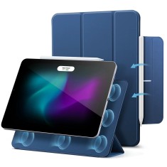 Husa iPad Pro 11 (2024) ESR Rebound Magnetic, albastru foto