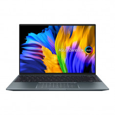 Laptop ASUS Zenbook 14x OLED UX5401EA-KU153X 14 inch WQUXGA Intel Core i7-1165G7 16GB DDR4 1TB SSD Windows 11 Pro Pine Grey foto