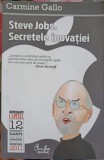 STEVE JOBS. SECRETELE INOVATIEI. PRINCIPII RADICALE PENTRU UN SUCCES RASUNATOR-CARMINE GALLO-254348