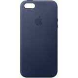 IPhone SE 2020 Leather Case Midnight Blue, Albastru