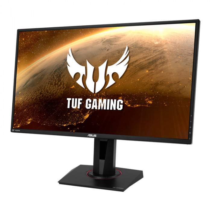 Monitor 27&quot; ASUS VG27AQ, QHD 2560*1440, Gaming, IPS, 16:9, 1 ms, 250cd/m2, 1000:1, 178/178, Flicker free, HDR-10, 165 Hz, Low blue light, G-Sync compa