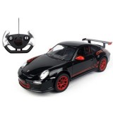 MASINA CU TELECOMANDA PORSCHE GT3 NEGRU CU SCARA 1 LA 14