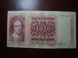 NORVEGIA 100 KRONER 1985 SUPERBA