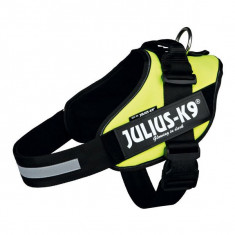 Julius K9 power ham pentru câine - galben neon, L-XL/71-96cm