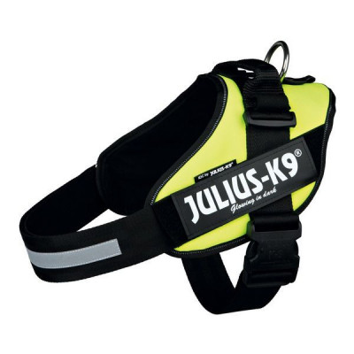 Julius K9 power ham pentru c&amp;acirc;ine - galben neon, L-XL/71-96cm foto