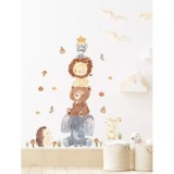 Cumpara ieftin Sticker Perete Autocolant Animale 83x62cm - 09777