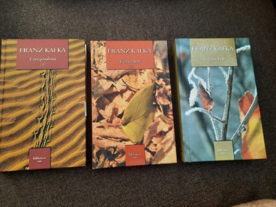 KAFKA CORESPONDENTA 3 VOLUME CARTONATE foto