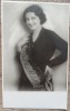 Miss Romania, Magda Demetrescu// fotografie originala Foto-Luvru, Romania 1900 - 1950, Portrete