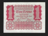 AUSTRIA 1 COROANA / KRONE 1922 [1] P - 73 a, XF++ / a UNC