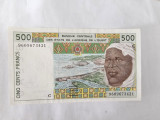 Africa de Est 500 Francs 1996 Noua