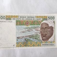 Africa de Est 500 Francs 1996 Noua