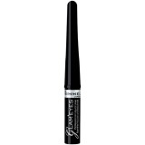 Tus de ochi lichid Glam&#039;Eyes Professional 001 Black Glamour, 3.5ml, Rimmel London