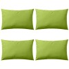 VidaXL Perne de exterior, 4 buc., verde măr, 60 x 40 cm