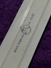 Riglă de calcul Romaneasca cu husa originala de colectie,rigla veche stare cf.fo