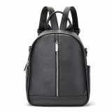 Cumpara ieftin Rucsac de dama, Isadora GT2740, piele naturala, Negru, DELIS