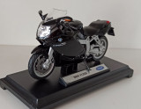 Macheta motocicleta BMW K1200S negru - Welly 1/18