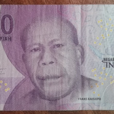 M1 - Bancnota foarte veche - Indonezia - 10000 rupii - 2016