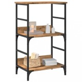 vidaXL Bibliotecă, stejar artizanal, 50x33x82 cm, lemn prelucrat