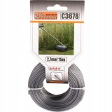 Fir rezerva cositoare, trimmer cu insertie metalica, DUO, tip stea, 2.7 mm x 15 m, Richmann Exclusive