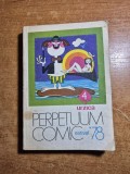 Almanah umoristic - urzica - perpetuum comic - din anul 1978