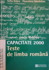 Teste de limba romana - Capacitate 2000 foto