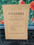 Cumpara ieftin Pitagora, revistă de matematici, anul I nr. 5, martie 1936, Craiova, 147