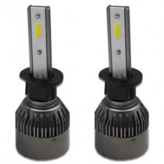 Set 2 becuri LED auto R6 H1 50W 6000k