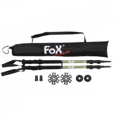 Bete trekking cu husa Fox Outdoor, 63-135 cm, 3 segmente OutsideGear Venture foto