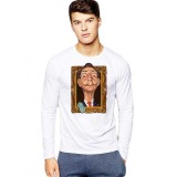 Bluza barbati alba - Dali - Frame - XL