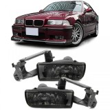 Faruri de ceata din sticla clara cu fum negru, potrivite pentru BMW E36 91-99, inclusiv M3 Performance AutoTuning