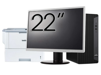 Pachet Calculator Second Hand HP EliteDesk 800 G6 Tower, Intel Core i5-10400F 2.90 - 4.30GHz, 16GB DDR4, Placa Video AMD Radeon R7 430 2GB, 256GB SSD foto
