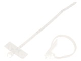 Colier strangere eticheta PARTEX 98mm 80N Poliamida Latime 2.5mm Diametru maxim bucla 20mm Temperatura lucru -40-85 grade C