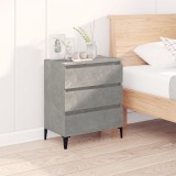 VidaXL Servantă, gri beton, 60x35x70 cm, lemn prelucrat