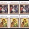RO 2017 ,LP 2170 ,&quot;Craciun 2017&quot; , serie triptic cu tabs sus ,MNH