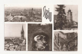 F1 - Carte Postala - Sibiu, circulata 1969