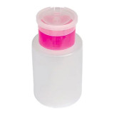 Cumpara ieftin Dozator roz cu capac de plastic pentru lichide &ndash; 150 ml