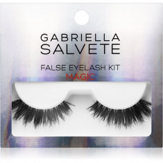 Gabriella Salvete False Eyelash Kit gene false cu lipici tip Magic 1 buc