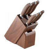 Set cutite cu suport de lemn 6 piese, R&Ouml;SLE Essential GrillCooking