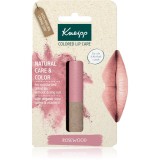 Kneipp Natural Care &amp; Color balsam de buze colorat culoare Rosewood 3.5 g