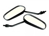 Oglinzi Moto Negre M8 Revo - Set Oglinzi Universale Filet M8 Carcasa Plastic