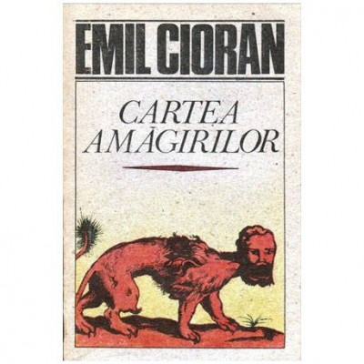 Emil Cioran - Cartea amagirilor - 103929 foto