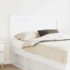 VidaXL Tăblie cap cu headboard Alb 120 cm Lemn compozit 887465
