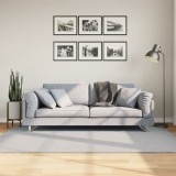 VidaXL Covor HUARTE, fir scurt, moale și lavabil, gri, 140x200 cm